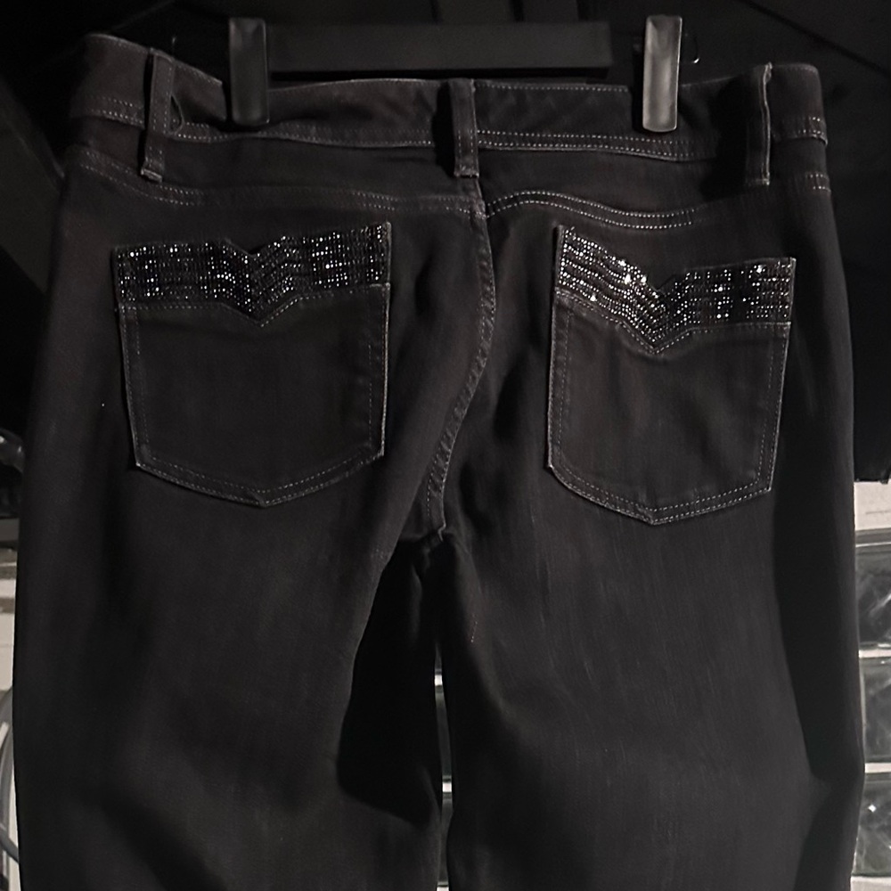 White House Black Market Black Dress Pants Straight Leg